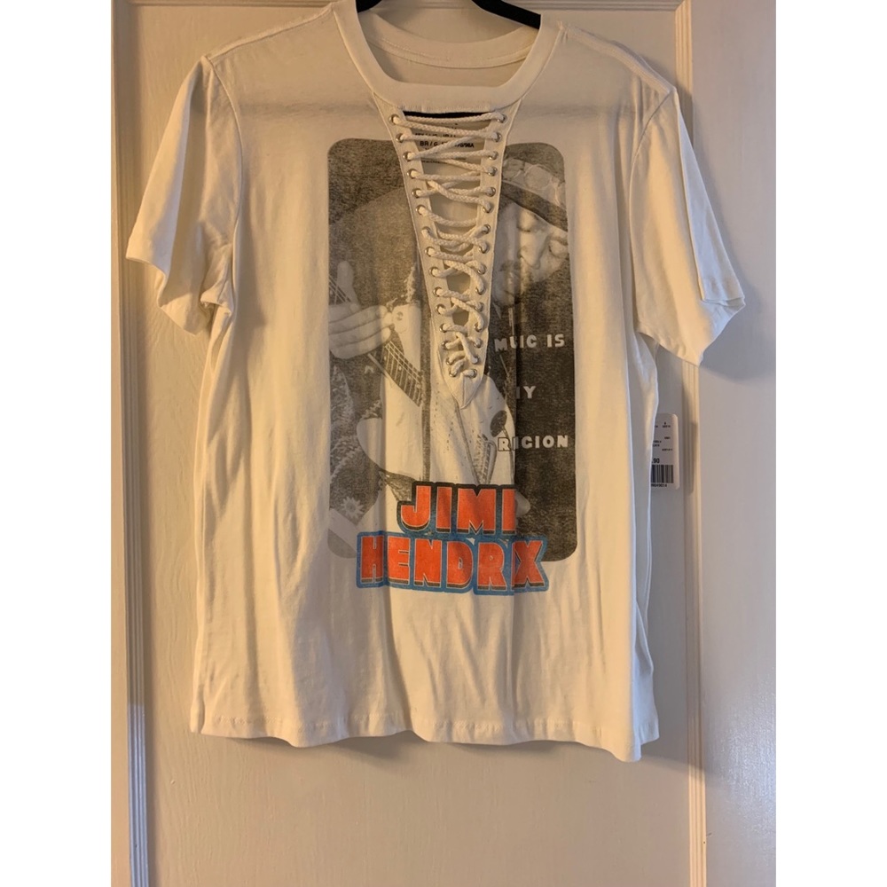 Jimi Hendrix Shirt with Rope Detail